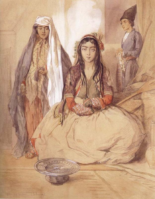 Jean-Paul Laurens Persian Princess oil painting image